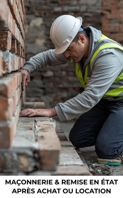 Maçonnerie & remise en état après achat ou location image